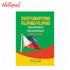 Diksyunaryong Filipino Filipino Talatini Bagong Edisyon by Corazon Ples Padilla - Trade Paperback
