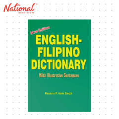 English-Filipino Dictionary by Rosario P. Nem Singh - Trade Paperback - Reference Books