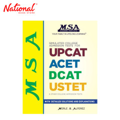 MSA Simulated College Admission Tests for UPCAT, ACET,...