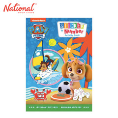 Paw Patrol Sticker By Number Activity Book 1 - Trade Paperback - Children's Hobbies