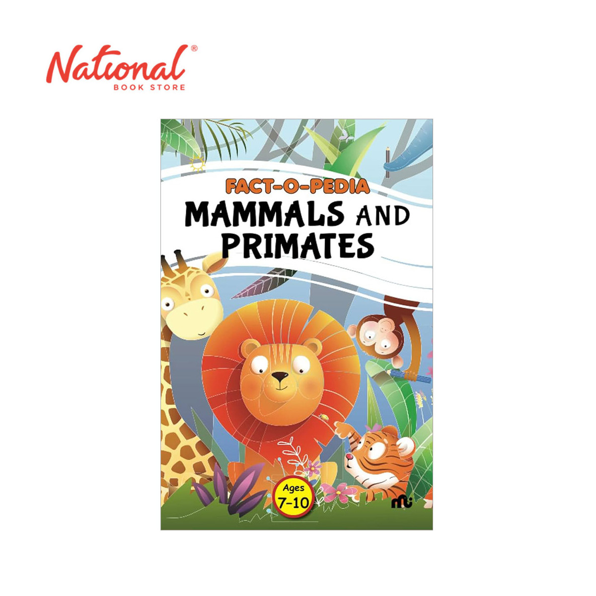 Fact-O-Pedia Mammals And Primates - Trade Paperback - Children's Reference