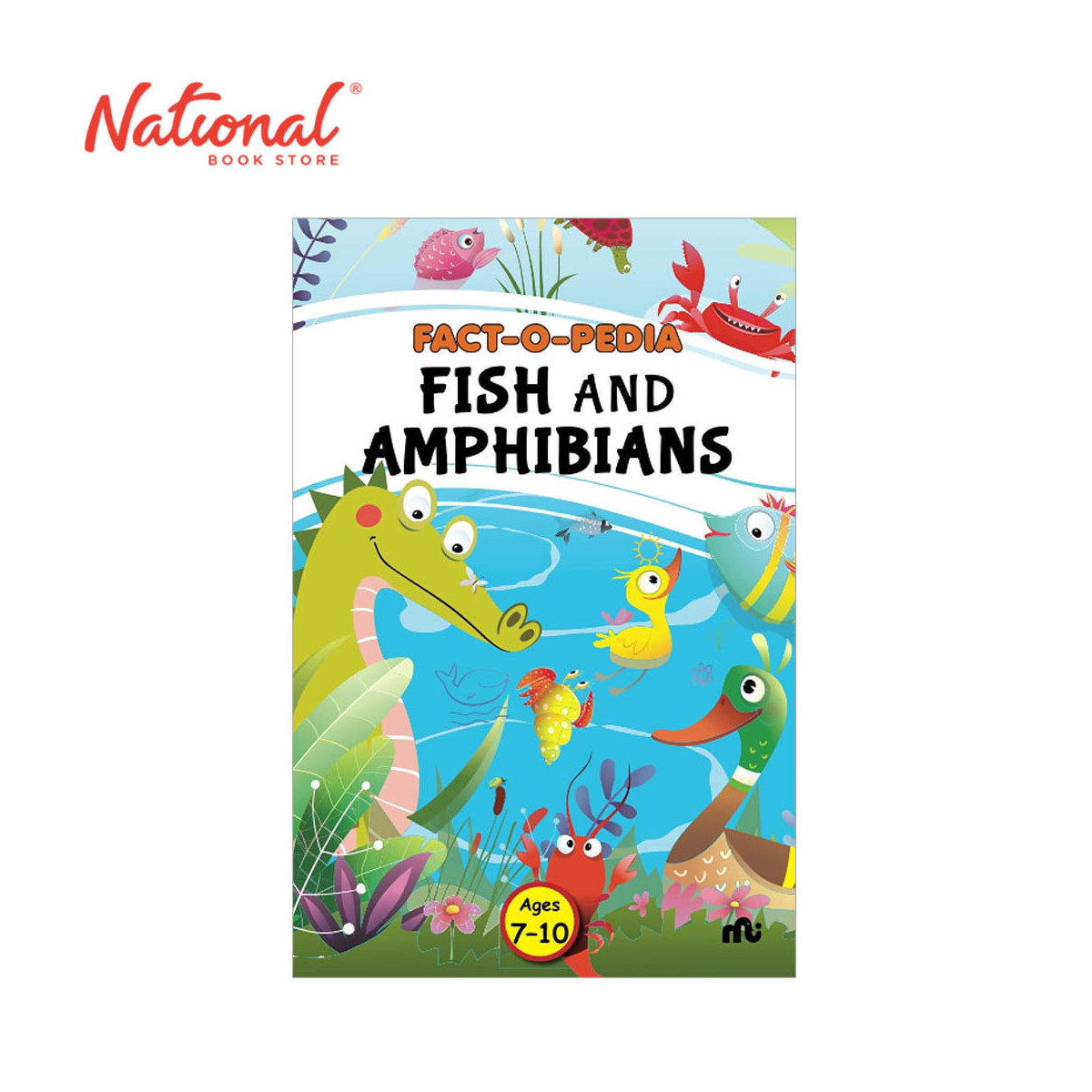 Fact-O-Pedia Fish And Amphibians - Trade Paperback - Children's Reference