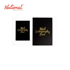 IFEX CALLIGRAPHY PAD A4 BLACK 200GSM 25 SHEETS