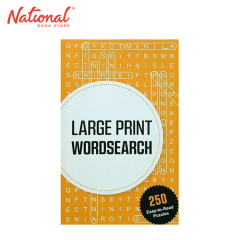 Large Print Wordsearch - Trade Paperback - Entertainment...