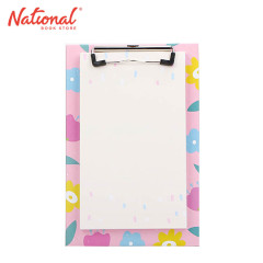 Clipboard Set HP-2305010-4 A5 with Pad Flower Pink -...