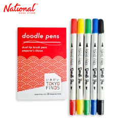 Tokyo Finds Doodle Pen Set 5 Colors Emperor's Choice -...