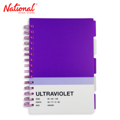 Premiere Notes 5-Subject Notebook 6x8.5 inches 125 Sheets - Purple - School & Office Supplies