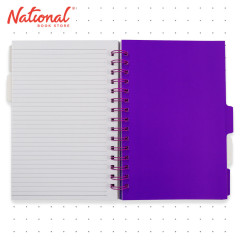 Premiere Notes 5-Subject Notebook 6x8.5 inches 125 Sheets - Purple - School & Office Supplies