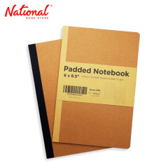 Premiere Notes Kraft Padded Notebooks 6x8.5 inches - 2...