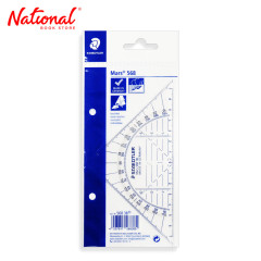 Staedtler Geometry Square Non Breakable Clear 16cm 568 38...