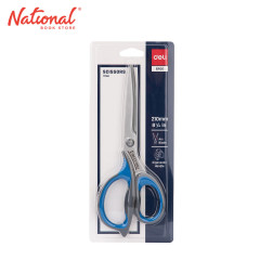 Deli Multi-Purpose Scissors Ergonomic Handle Blue 8.25 Inches E77760 - School & Office Supplies