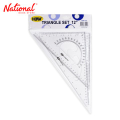 HBW Triangle Set Large 12 Inches TR-12 2s - School Supplies
