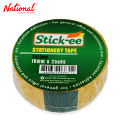 Stick-ee Adhesive Tape Small Roll Yellowish 18mmx22m -...