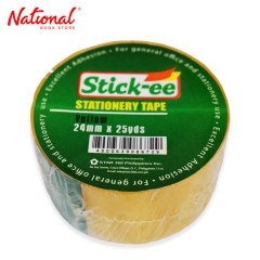 Stick-ee Adhesive Tape Small Roll Yellowish 24mmx22m -...