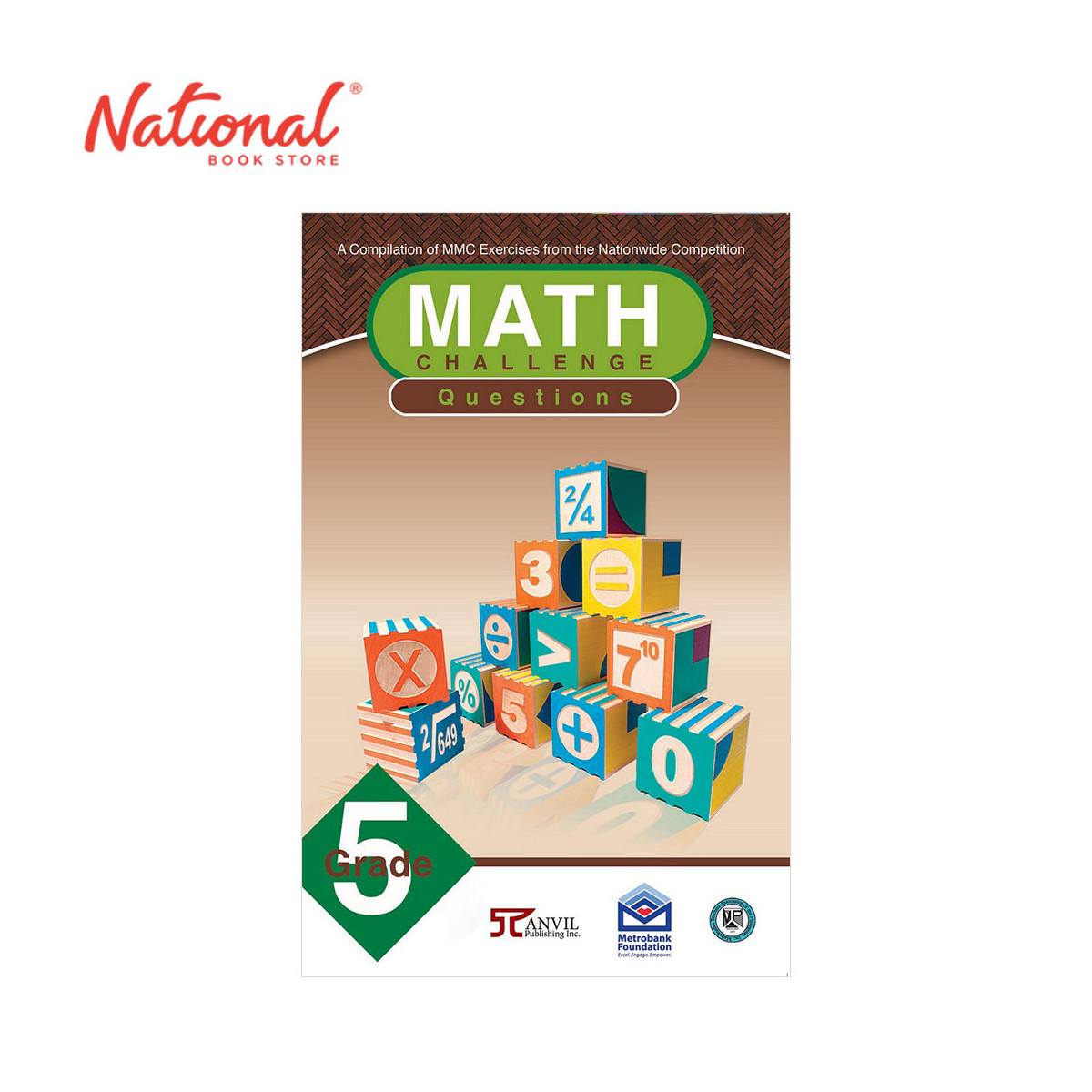 Math Challenge Questions Grade 5 - Trade Paperback - Non-Fiction - Reference