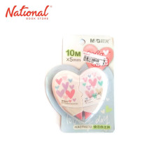 M&G Correction Tape Act52601/02 5Mm X 5M 2-In-1 Heart