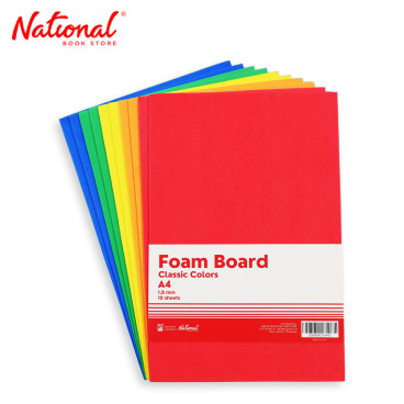 Best Buy Foam Board A4 Classic Colors 10 sheets - School & Office Supplies - DIY Arts & Crafts