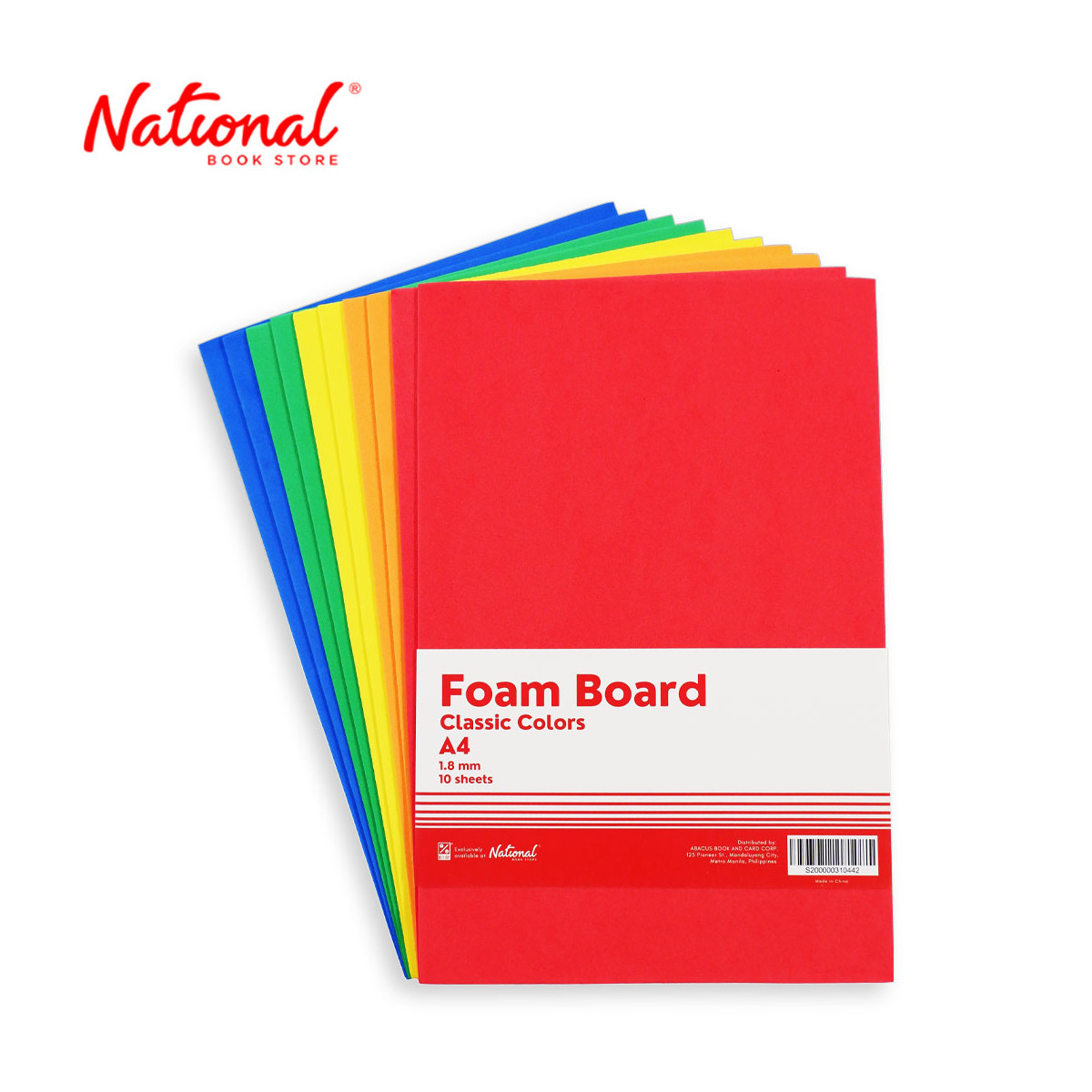 Best Buy Foam Board A4 Classic Colors 10 sheets - School & Office Supplies - DIY Arts & Crafts