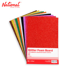 Best Buy Glitter Foam Board A4 Classic Colors 10 sheets -...