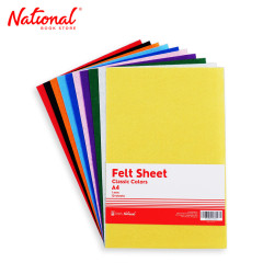 Best Buy Felt Sheet A4 Classic Colors 10's - School &...