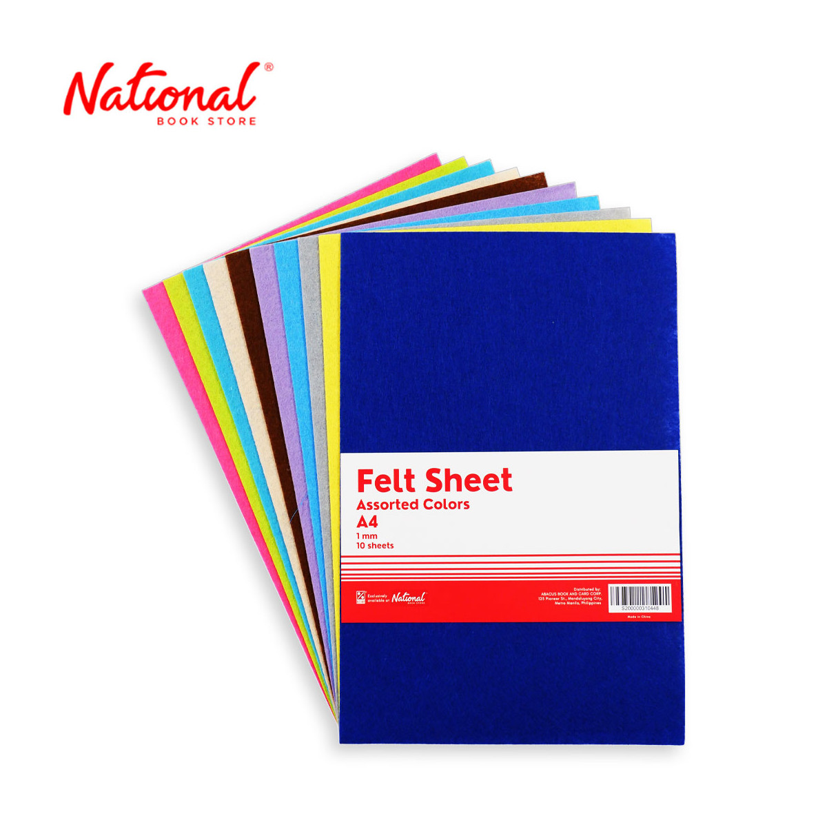 Best Buy Felt Sheet A4 Assorted Colors 10's - School & Office Supplies - DIY Arts & Crafts