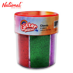 Glitter Shaker 6 Classic Colors - Stationery - Arts &...