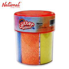 Glitter Shaker 6 Neon Colors - Stationery - Arts & Crafts...