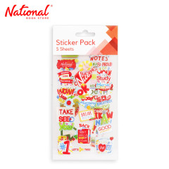 NBS Merch Sticker Pack 5 Sheets - Stationery Items - DIY...