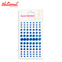 Gem Sticker ZH-MMR025-2 Blue C26 - Stationery Items - DIY...