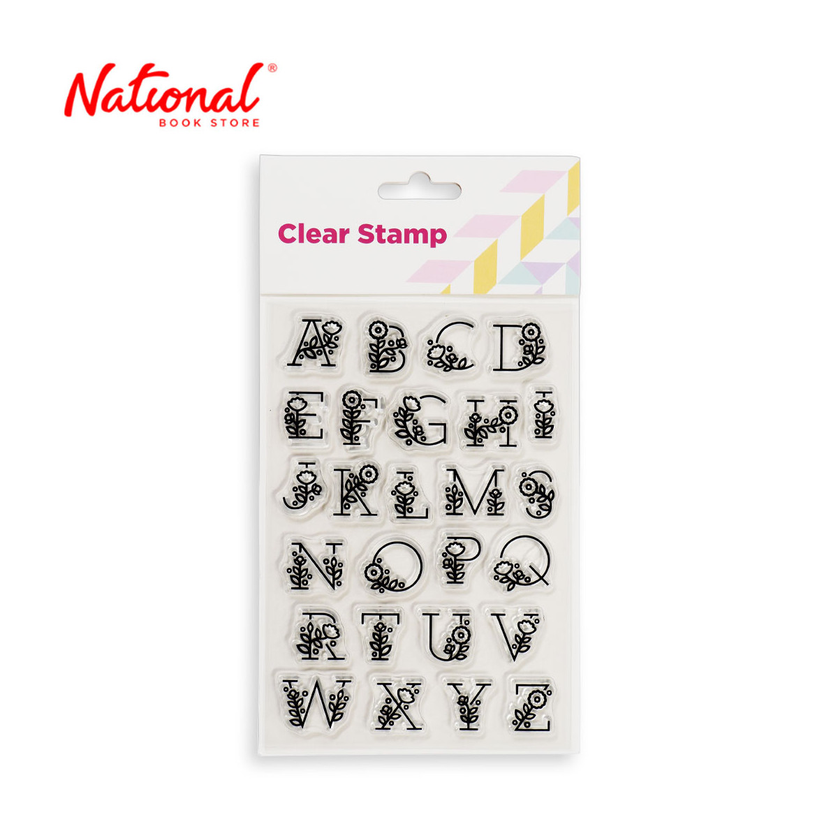 Clear Stamp Set ZH-CS102 Alphabet - Stationery Items - DIY Arts & Crafts