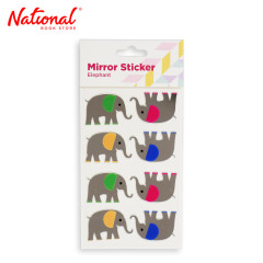 Mirror Sticker ZH-JMS032-1 Elephant - Stationery Items -...