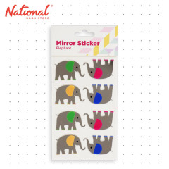 Mirror Sticker ZH-JMS032-1 Elephant - Stationery Items - DIY Arts & Crafts