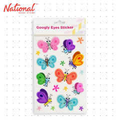 Googly Eyes Sticker ZH-PG14 Butterfly - Stationery Items - DIY Arts & Crafts