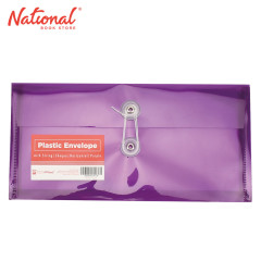 Best Buy Plastic Envelope Cheque Purple String Lock...