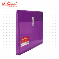 Best Buy Plastic Envelope HA6 A4 Purple String Lock Horizontal Expandable - School & Office Supplies