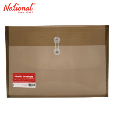 Best Buy Plastic Envelope Long Black String Lock Horizontal Expandable - School & Office Supplies