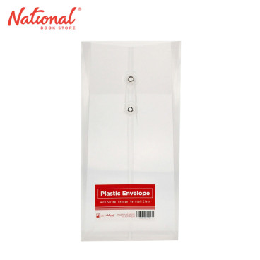 Best Buy Plastic Envelope VC1 Cheque Clear String Lock Vertical Expandable School & Office Supplies