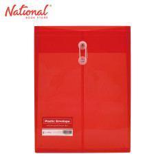 Best Buy Plastic Envelope VA2 A4 Red String Lock Vertical...