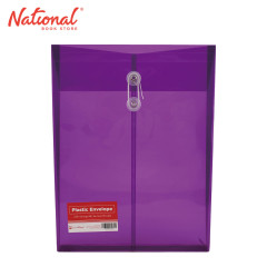 Best Buy Plastic Envelope VA6 A4 Purple String Lock...