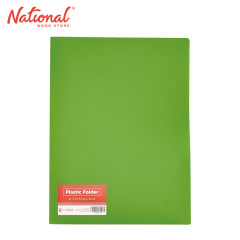 Best Buy Folder Plastic A4 Green with Inside Pockets -...