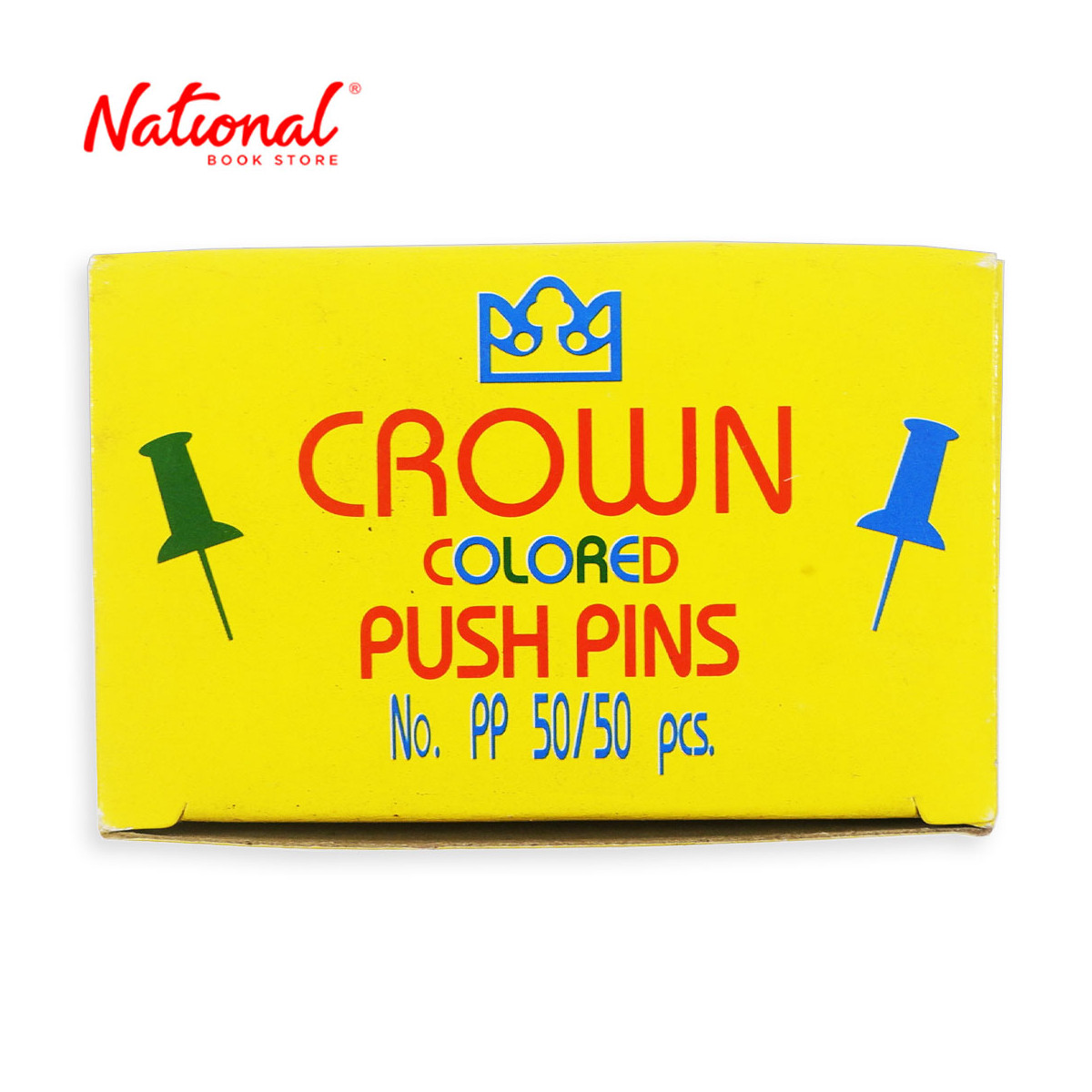 Crown Push Pin PP50 50's - Filing Accessories - Stationery Items - DIY Arts & Crafts