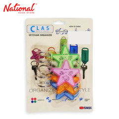 Clas Key Tags KCS-5P Assorted 5's Per Pack Star - Office...