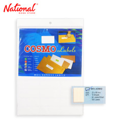 Cosmo Label Sticker MT Mail Tab White, 25x66mm -...