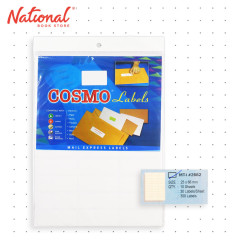 Cosmo Label Sticker MT Mail Tab White, 25x66mm - Stationery - Filing Accessories