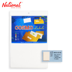 Cosmo Label Sticker MT Mail Tab White, 305x216mm -...