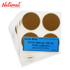 Stick Rite Notarial Seal No.24 2-1/8in 40s W Adhesive -...