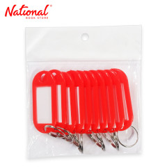 Tiger Key Tags 10 pieces Per Pack, Red - Home & Office...