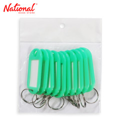 Tiger Key Tags 10 pieces Per Pack, Green - Office...