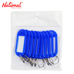 Tiger Key Tags 10 pieces Per Pack, Blue - Office...