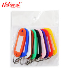 Tiger Key Tags 10 pieces Per Pack (assorted colors) -...